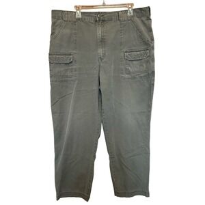 Cabelas Cargo Pants 40x30 7-Pocket Hiker Utility Gorpcore Outdoor‎ Cabin Dad